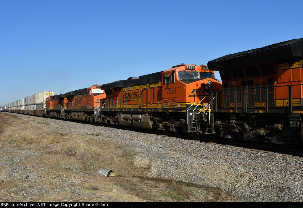 BNSF 7351 Roster 